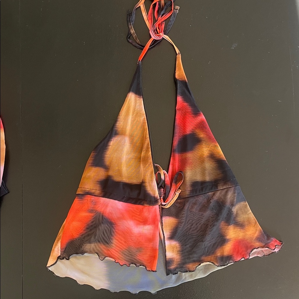 PrettyLittleThing Multicolor Floral Set - Picture 3 of 7
